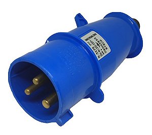 ななこ N-3276 Plug Newkon 2p+t 32a 200/250v Azul IP44 Steck - Junção