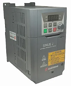 SINUS J 0005 2S/T BIK2 Inversor 3cv Monofasico zz0173044 Santerno