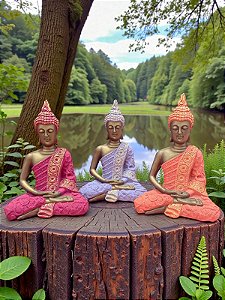 Buda Sidarta Meditando 23 cm