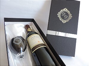 Taça de Vinho - Kit Individual + Espaço 750ml