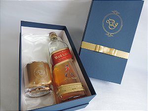 Copo de Whisky - Kit Individual + Espaço Red Label