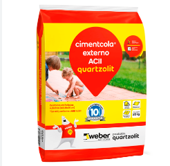 ARGAMASSA EXTERNA AC-2 20KG QUARTZOLIT