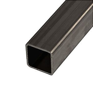 METALON DE FERRO QUADRARO 20MM X 20MM x 0,90MM X 6MTS PRETO