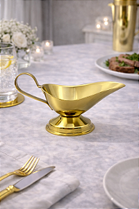 Molheira Lena Dourada em Aço Inox 150ml