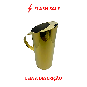 Jarra Lena Dourada em Aço Inox 1,5L