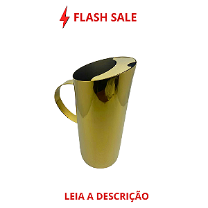 Jarra Lena Dourada em Aço Inox 1,5L