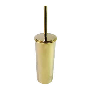 Escova Sanitária Ramona Dourada em Aço Inox