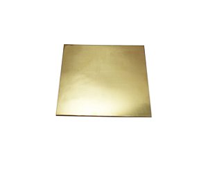 Ralo Cego Dourado Quadrado 15x15cm - By Fineza