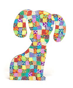 Prendedor de porta Cachorro