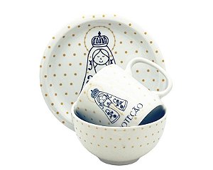 Kit Café da Manhã Porcelana - Proteção