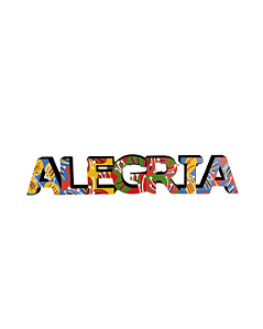 Palavra Estampada ALEGRIA