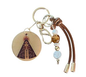 Chaveiro Ouro - Maria Aparecida