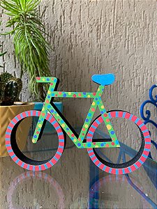 Bike Verde Bolinha - 20 cm