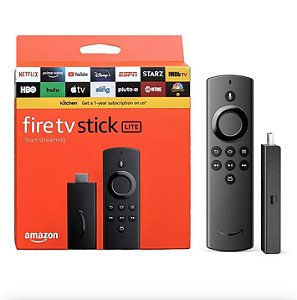 TV Box/Dongle Multimídia Fire TV Stick Lite - Amazon