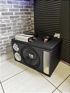 Caixa Bob Trio TR-620 Completa – Pronta para Uso | Taramps + JBL