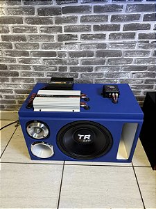 Caixa Bob Trio TR-620 Completa – Pronta para Uso | Taramps + JBL