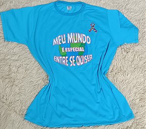 Camisa unissex tradicional (Meu mundo especial)