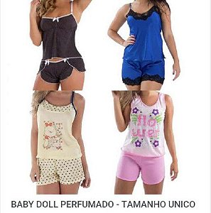 BABY DOLL LIGANETE - TAMANHO UNICO