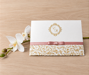 Convite de casamento Elegance