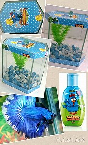 Aquário Galinha Pintadinha com Brinde (Colônia da Galinha)