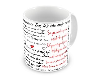 Caneca Música - Photograph -  Ed Sheeran