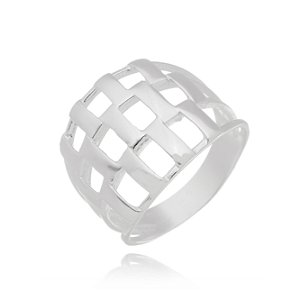 Anel De Prata Lisa Requinte – Joia em Prata 925 de Qualidade