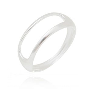 Anel De Prata Design Arquitetônico – Joia em Prata 925 de Qualidade
