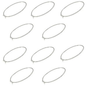 KIT 10 BRACELETES DE PRATA FIO QUADRADO 1,5 MM