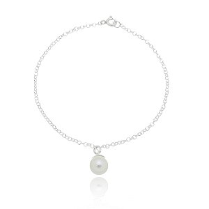 Pulseira De Prata Pérola – Joia em Prata 925 de Qualidade