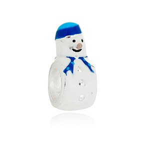 BERLOQUE DE PRATA BONECO AZUL