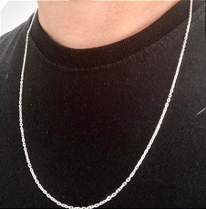 Corrente De Prata Cartier 60 Cm – Joia em Prata 925 de Qualidade