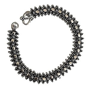 Pulseira De Prata De Bali Pikun Taturana – Joia em Prata 925 de Qualidade