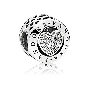 Berloque De Prata Paixão Com Zircônias – Joia em Prata 925 de Qualidade