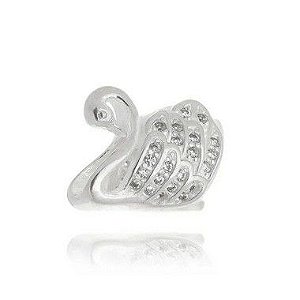 Berloque De Prata Cisne – Joia em Prata 925 de Qualidade
