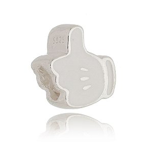 Berloque De Prata Luva Do Mickey – Joia em Prata 925 de Qualidade