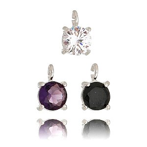 Pingente Ponto De Luz 0,6 Cm Prata 925 – Joia em Prata 925 de Qualidade