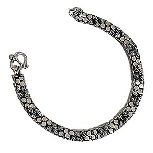 Pulseira De Prata Bali Pikun Bolinhas – Joia em Prata 925 de Qualidade