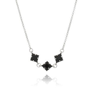 CHOKER DE PRATA MELISSA BLACK