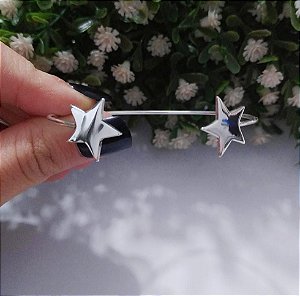 BRACELETE DE PRATA ESTRELAS