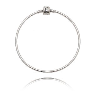 Bracelete Rígido De Prata Para Berloques 6,0 Cm – Joia em Prata 925 de Qualidade