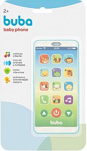 Telefone Infantil - Baby Phone - Azul - 2 anos+, Buba