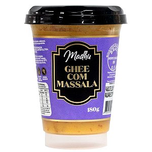 Ghee com Massala 180g | Madhu Ghee