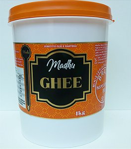 Ghee Original 1kg | Madhu Ghee O Melhor preço do Brasil