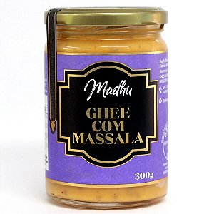 Ghee com Massala 300g | Madhu Ghee