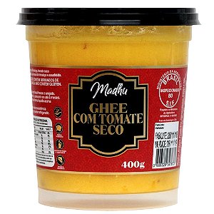Ghee com Tomate Seco 400g | Madhu Ghee