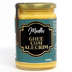 Ghee com Alecrim 300g | Madhu Ghee