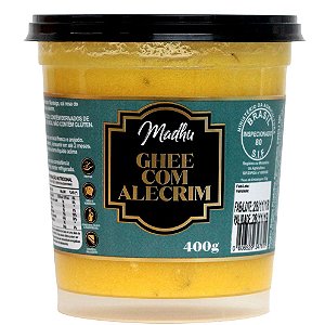 Ghee com Alecrim 400g | Madhu Ghee