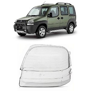 Lente Farol Fiat Doblo 2002 2003 2004 2005 2006 07 08 09 LE