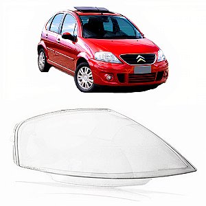 Lente Farol Citroen C3 2002 03 04 05 06 07 08 09 10 11 12 LD