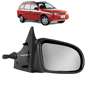 Retrovisor com Controle Corsa Wagon 93 94 95 96 97 98 99 2000 2001 2002 Lado Direito